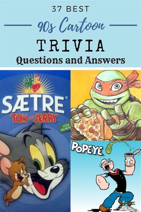 80 Cartoon Quiz Questions and Answers .